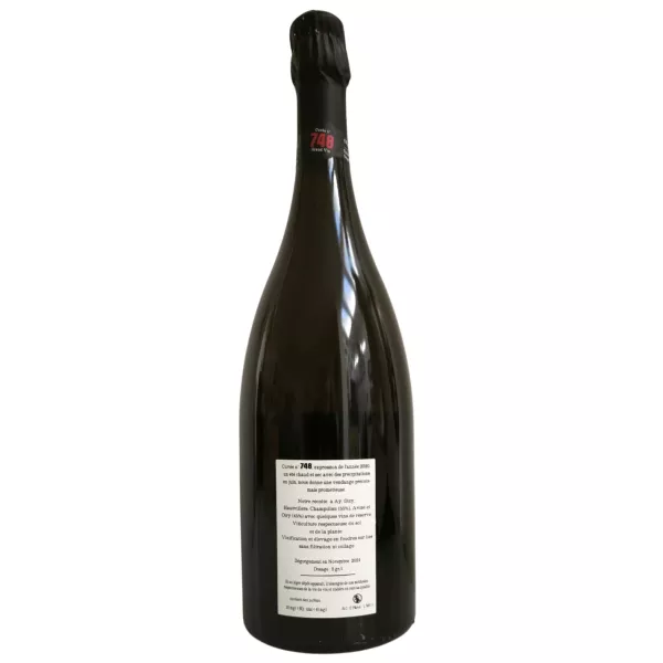 Magnum-Etikett von Champagne Jacquesson Cuvée 748