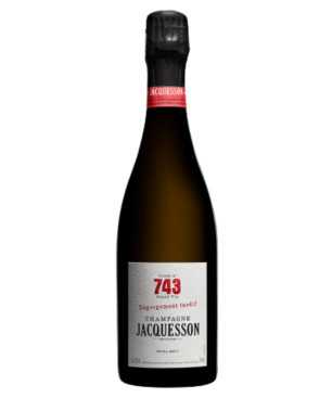 Champagnerflasche Jacquesson 743 Extra Brut Dégorgement Tardif