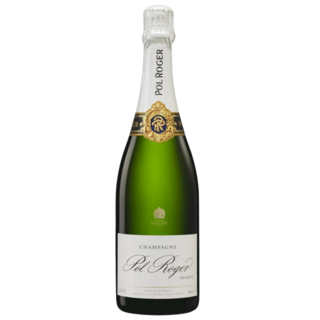 Jéroboam de Champagne Pol Roger Brut ohne Holzkiste - elegante 3L-Flasche