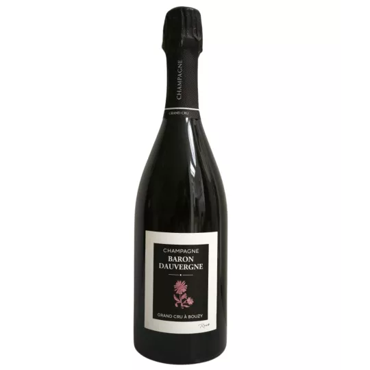 Champagnerflasche Baron Dauvergne Grand Cru Elégance Rosé