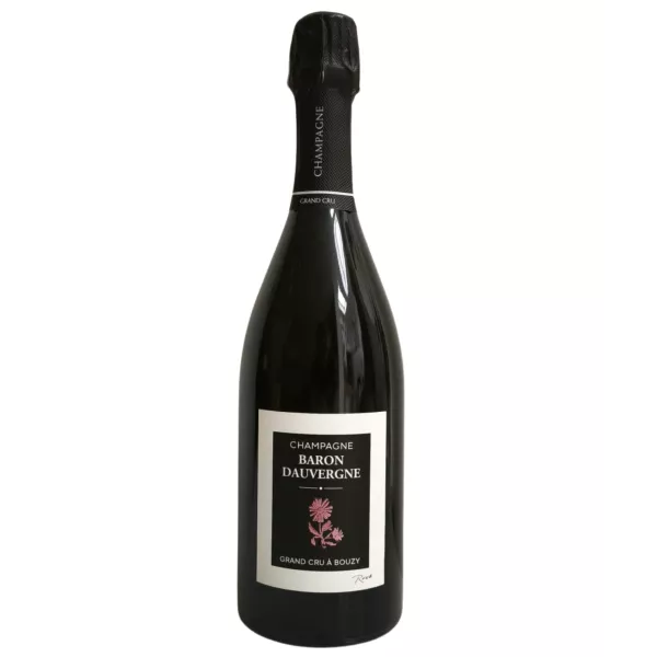 Champagnerflasche Baron Dauvergne Grand Cru Elégance Rosé