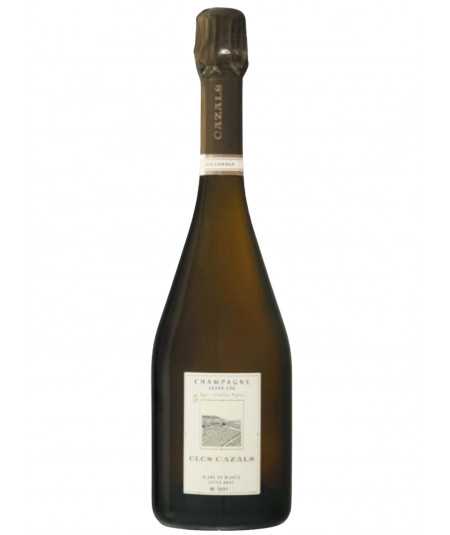Flasche Champagner Cazals Clos Cazals 2015 Grand Cru Blanc de Blancs