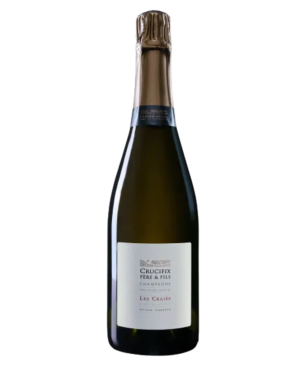 Flasche Champagner Crucifix Les Craies - Blanc de Blancs Extra Brut Premier Cru