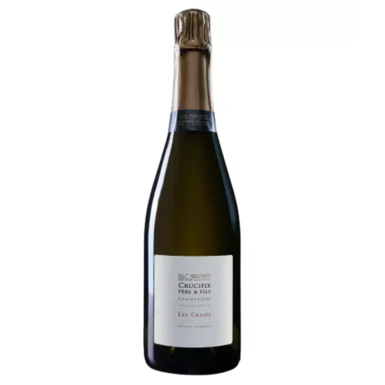 Flasche Champagner Crucifix Les Craies - Blanc de Blancs Extra Brut Premier Cru