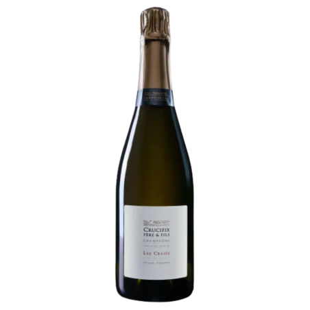 Flasche Champagner Crucifix Les Craies - Blanc de Blancs Extra Brut Premier Cru
