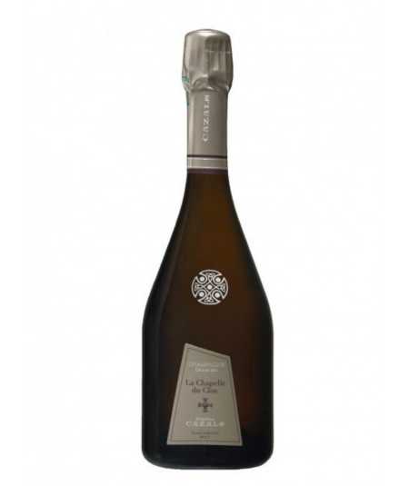 Flasche Champagner Cazals Clos de la Chapelle 2018 - Grand Cru Blanc de Blancs Chardonnay d'Oger