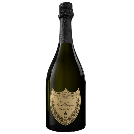 Champagne Dom Perignon 2015 Flasche - Vorderansicht