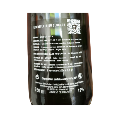 Champagner R. Faivre Les Reflets du Clocher