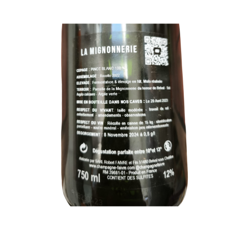 Champagner R. Faivre la Mignonnerie