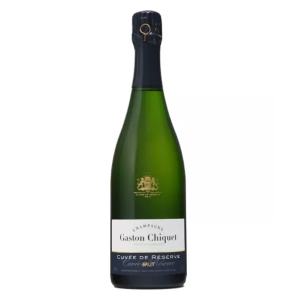 Flasche Champagner Gaston Chiquet Cuvée de Réserve Premier Cru - Assemblage aus Pinot Meunier, Chardonnay und Pinot Noir