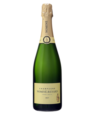 Champagner-Flasche Nominé-Renard Brut - Récoltant-Manipulant in der Champagne, Assemblage Chardonnay, Pinot Noir, Pinot Meunier