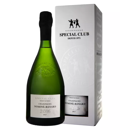 Flasche Champagner Nominé-Renard Spécial Club Millésime 2019 - außergewöhnliche Cuvée aus dem Club Trésors de Champagne.