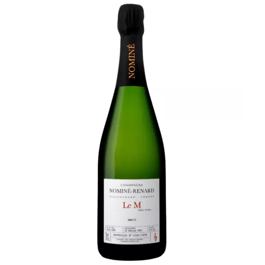 Nominé Renard Le M Meunier Champagnerflasche - 100% Pinot Meunier Cuvée in limitierter Auflage