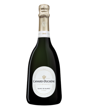 Champagnerflasche Canard-Duchêne Blanc de Blancs Iconic - Cuvée aus 100 % Chardonnay, Iconic Collection