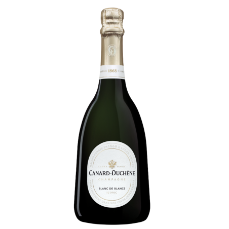 Champagnerflasche Canard-Duchêne Blanc de Blancs Iconic - Cuvée aus 100 % Chardonnay, Iconic Collection