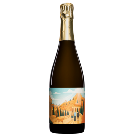 Flasche Champagner Romain Hénin L'Odyssée Pétillante Chapitre 1 - Brut Nature biodynamisch