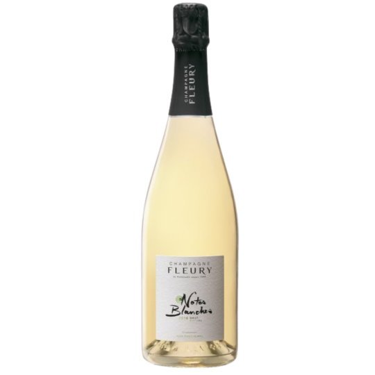 Fleury Notes Blanches Brut Nature 2018 Jahrgang champagner