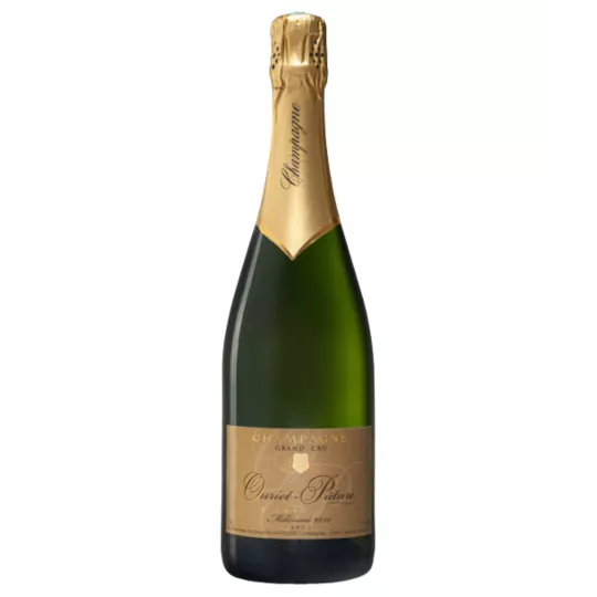 Flasche Champagner Egly-Ouriet Jahrgang 2016 Grand Cru d'Ambonnay, Assemblage aus 75 % Pinot Noir und 25 % Chardonnay.