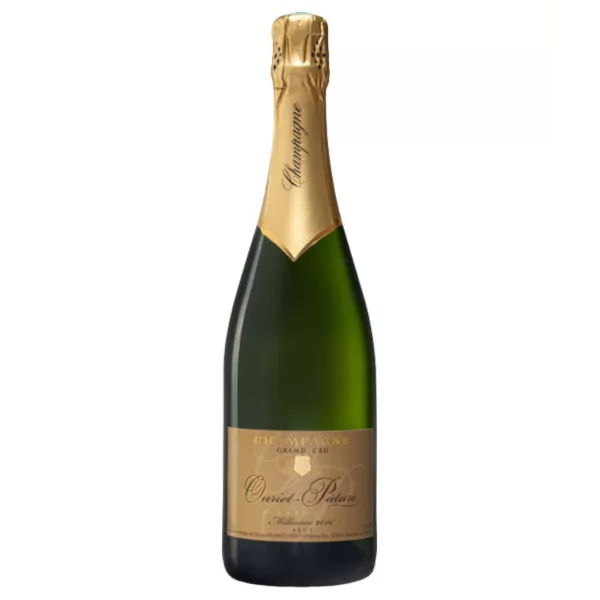 Flasche Champagner Egly-Ouriet Jahrgang 2016 Grand Cru d'Ambonnay, Assemblage aus 75 % Pinot Noir und 25 % Chardonnay.