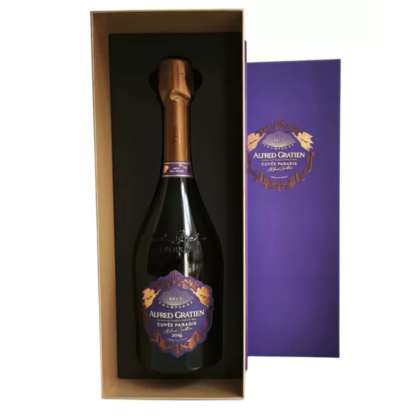 Etikett von Champagne Alfred Gratien Cuvée Paradis 2016 Brut, Prestigejahrgang