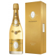 Champagnerflasche Cristal Roederer Jahrgang 2016 - goldene Luxusschatulle