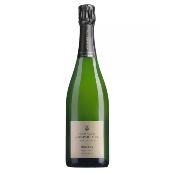 Flasche Champagner Pascal Agrapart Minéral 2019 Extra Brut Grand Cru Blanc de Blancs