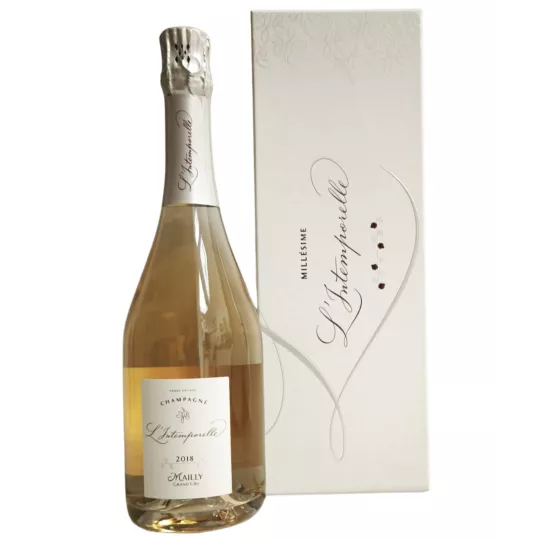 Flasche Champagner Mailly Grand Cru L'Intemporelle Brut 2018