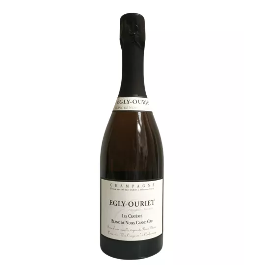 Flasche Champagner Egly-Ouriet Les Crayères Blanc de Noirs Grand Cru Ambonnay Extra-Brut