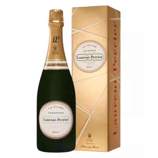 Champagner Laurent-Perrier „La Cuvée“ mit Geschenkverpackung, 75 cl