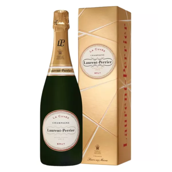 Champagner Laurent-Perrier „La Cuvée“ mit Geschenkverpackung, 75 cl