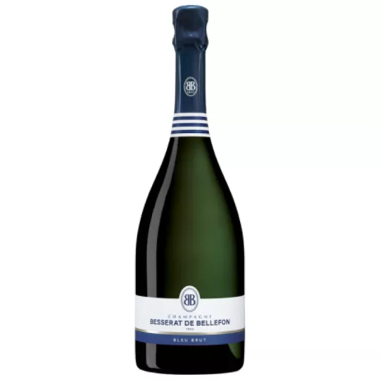 Flasche Besserat de Bellefon Bleu Brut Champagner