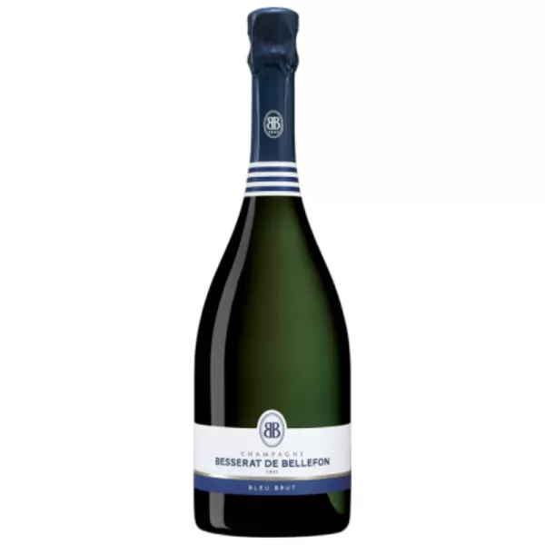 Flasche Besserat de Bellefon Bleu Brut Champagner
