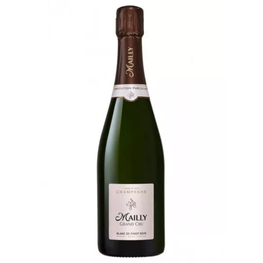 Flasche Champagner Mailly Grand Cru Blanc de Pinot Noir 100 % Pinot Noir