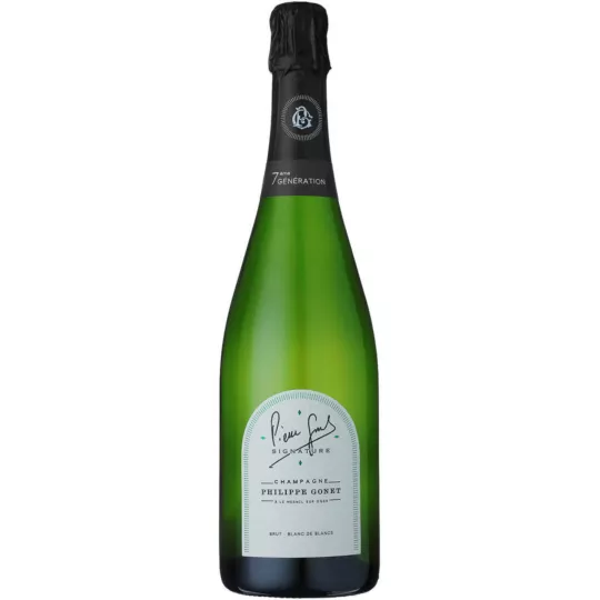 Flasche von PHILIPPE GONET Signature Brut Blanc de Blancs Champagne