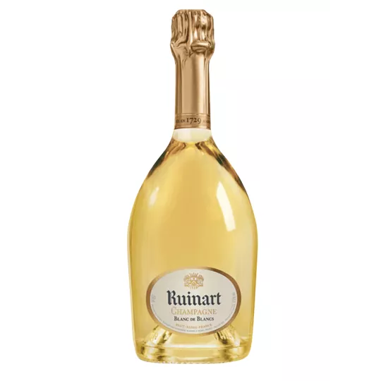 Ruinart Blanc de Blancs 75cl Champagnerflasche, Vorderansicht