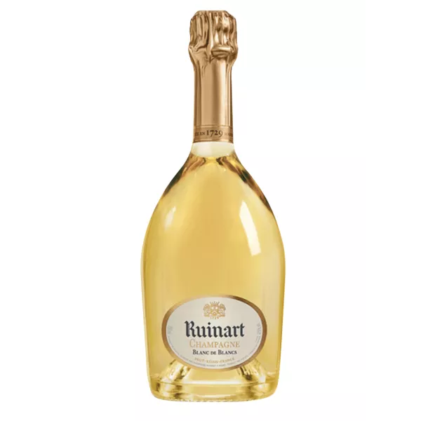Ruinart Blanc de Blancs 75cl Champagnerflasche, Vorderansicht