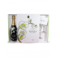 Champagner-Geschenkset PERRIER JOUET Belle Epoque 2012 mit 2 Gläsern