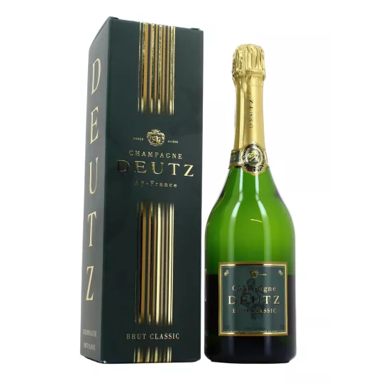 Champagner DEUTZ Brut Classic mit Etui - Flasche