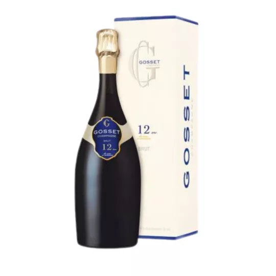 GOSSET Champagner 12 Jahre im Keller