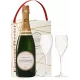 Champagner-Geschenkset LAURENT-PERRIER mit 2 Gläsern
