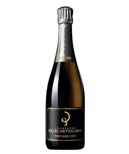 Champagner Magnumflasche BILLECART SALMON Jahrgangs 2008