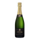 Magnum-Flasche Champagne Claude Cazals Carte d'Or Grand Cru, schwarzes und goldenes Etikett, Vorderansicht