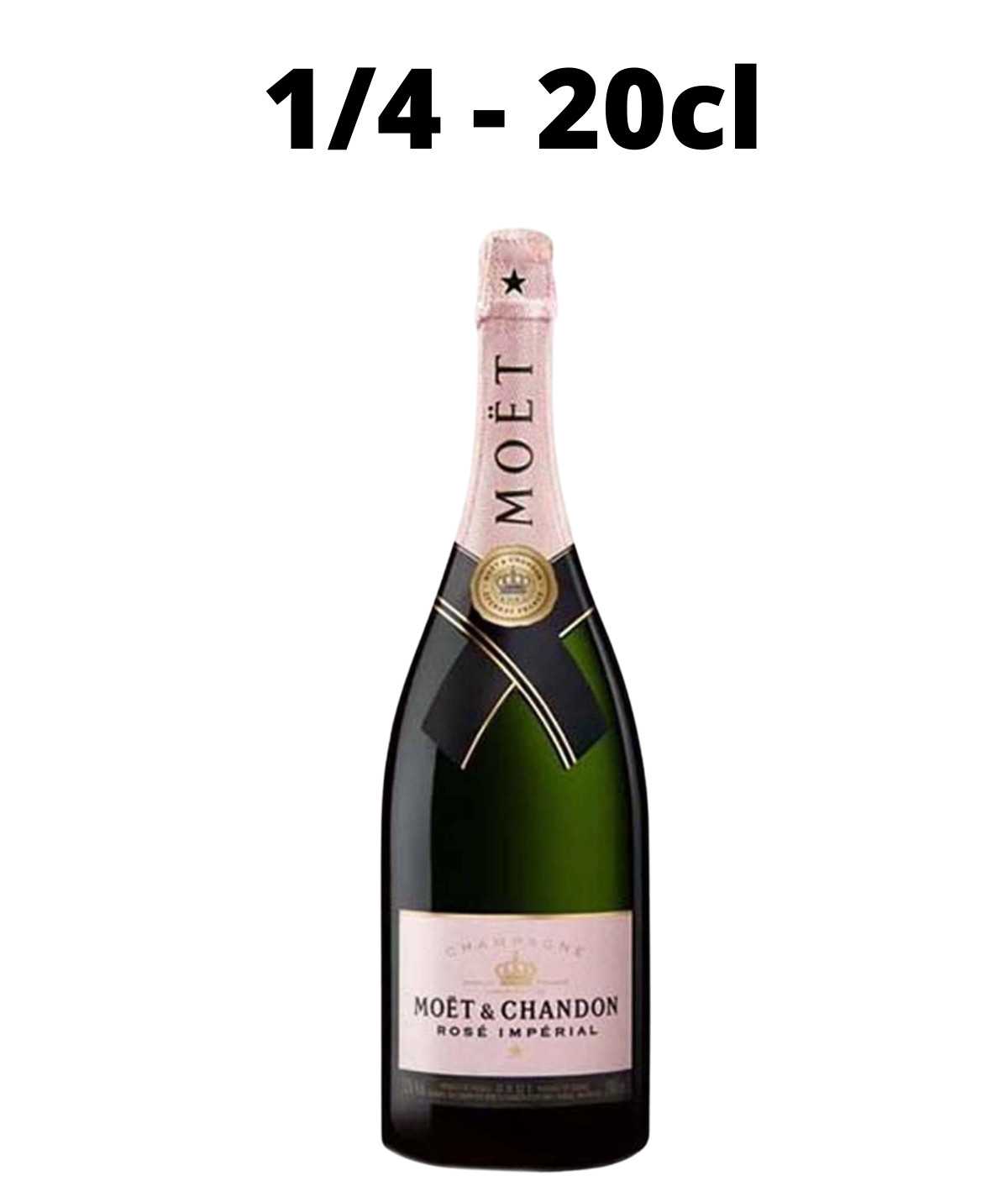 Viertelflasche MOET & CHANDON Champagne Rose Imperial