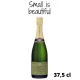 Halbe Flasche Champagner CLAUDE CAZALS Vive Grand Cru