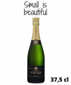 Halbe Flasche Champagner CLAUDE CAZALS Carte d’Or Grand Cru