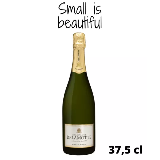 Halbe Flasche Champagner DELAMOTTE Blanc De Blancs Grand Cru