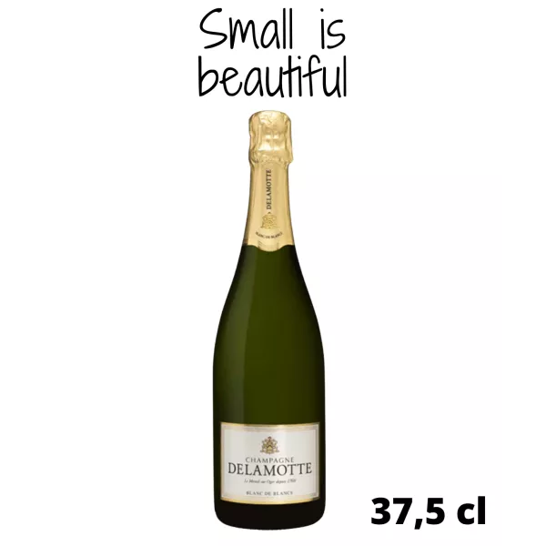 Halbe Flasche Champagner DELAMOTTE Blanc De Blancs Grand Cru