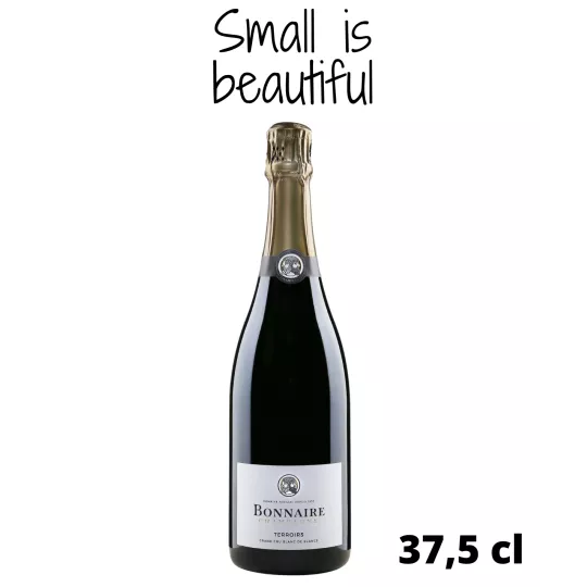 Halbe Flasche Champagner BONNAIRE Terroirs Grands Crus Blanc De Blancs
