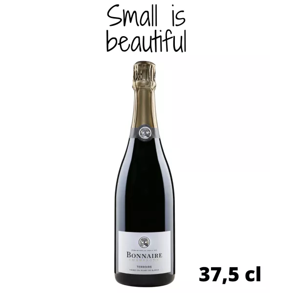 Halbe Flasche Champagner BONNAIRE Terroirs Grands Crus Blanc De Blancs