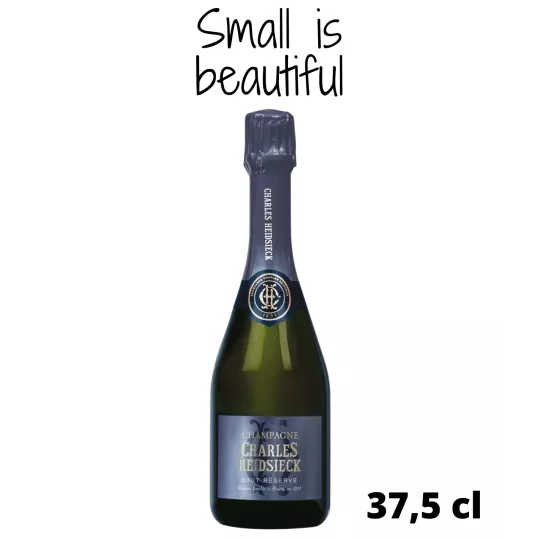 Halbe Flasche Champagner CHARLES HEIDSIECK Reserve